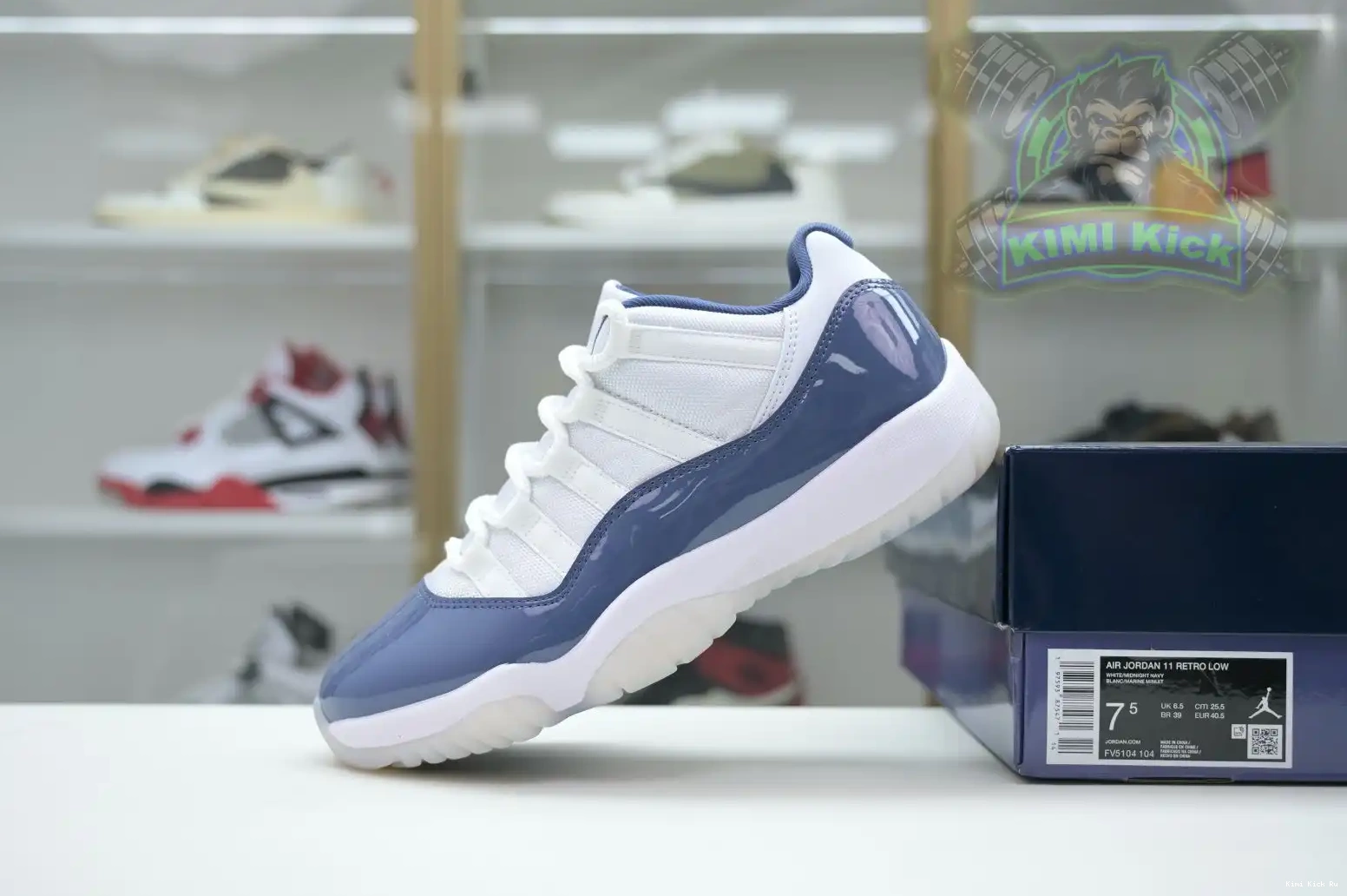 Low“Diffused Blue” Jordan Air Jordan Kimikick 11 0711